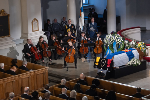 GALLERY: Former Finnish President, &lsquo;Eternal Refugee&rsquo; and Nobel Peace Prize Laureate Martti Ahtisaari Laid to Rest